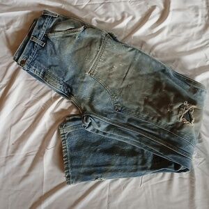 Carhartt Men's 33x36 Dungaree Fit Denim. Well Worn.